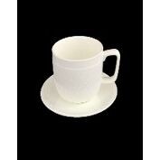 Summer P., porcelanowy zestaw - 6 filiżanek + spodek, 230 ml
