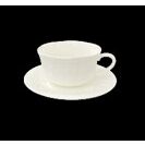 Summer P., porcelanowy zestaw - 6 filiżanek + spodek, 230ml