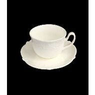 Summer P., porcelanowy zestaw - 6 filiżanek + spodek, 340ml