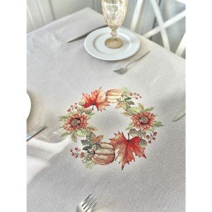 Limaso, obrus z tkaniny gobelinowej(tkany maszynowo) - RUNNER1223-180, 137x180 cm