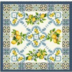 Limaso, obrus z tkaniny gobelinowej(tkany maszynowo) - G-34395 140x140 cm