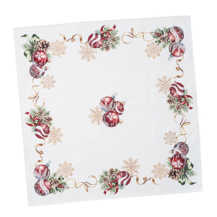 Limaso, obrus z tkaniny gobelinowej(tkany maszynowo) - G-34278-100, 100x100 cm