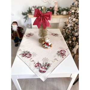 Limaso, obrus z tkaniny gobelinowej(tkany maszynowo) - G-34278-137, 140x140 cm