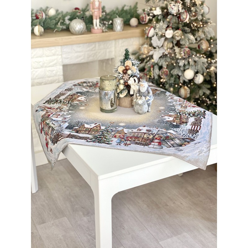 Limaso, obrus z tkaniny gobelinowej(tkany maszynowo) - Runner 1377-100, 97x100 cm