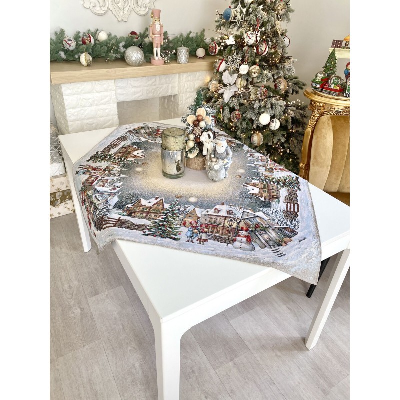 Limaso, obrus z tkaniny gobelinowej(tkany maszynowo) - Runner 1377-100, 97x100 cm