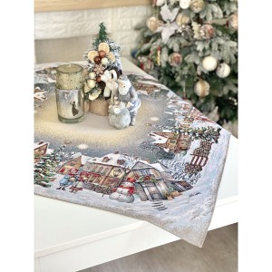 Limaso, obrus z tkaniny gobelinowej(tkany maszynowo) - Runner 1377-100, 97x100 cm