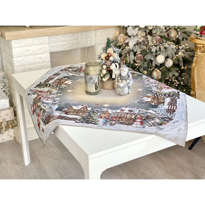 Limaso, obrus z tkaniny gobelinowej(tkany maszynowo) - Runner 1377-100, 97x100 cm