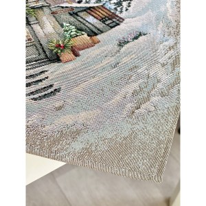 Limaso, obrus z tkaniny gobelinowej(tkany maszynowo) - Runner 1377-100, 97x100 cm