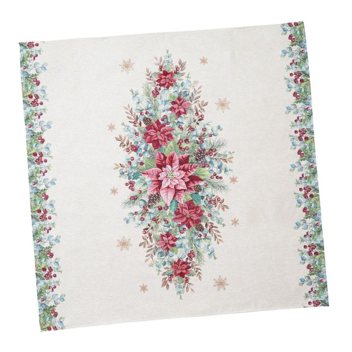 Limaso, obrus z tkaniny gobelinowej(tkany maszynowo) - Runner 1391NA-137, 137x137 cm