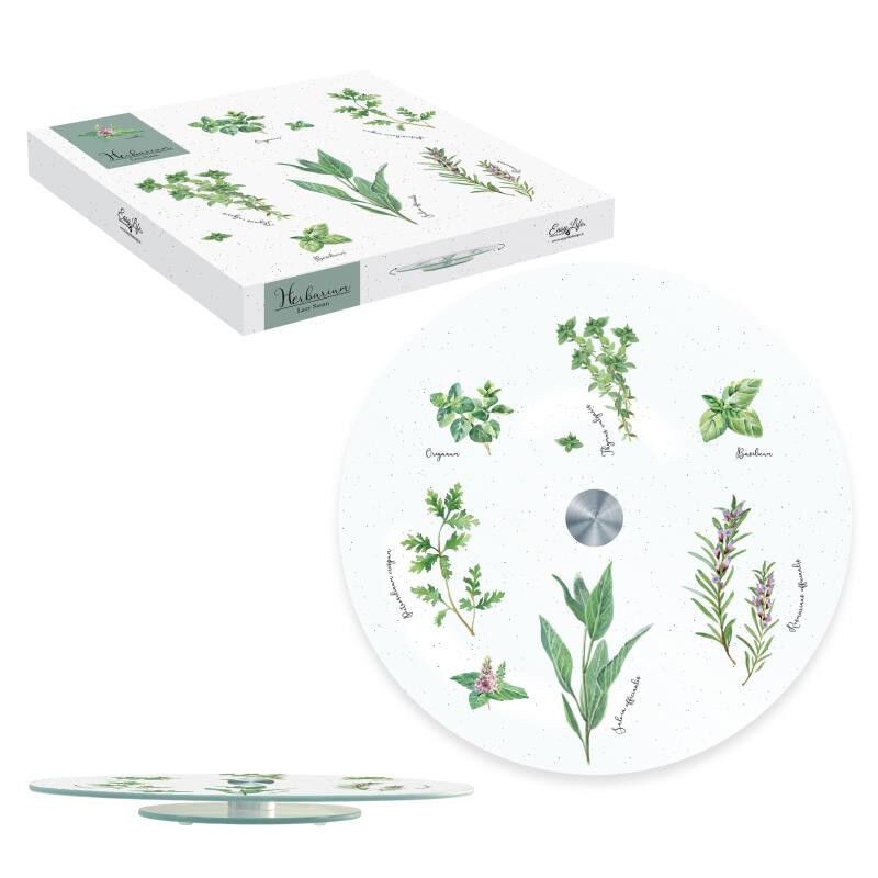 Easy Life/Nuova R2S, szklana deska obrotowa, 32 cm - HERBARIUM