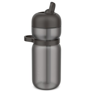 Bidon sportowy ze słomką Flip Active 600 ml Graphite Black 103003041800