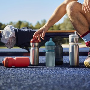 Bidon sportowy ze słomką Flip Active 600 ml Frost Blue 103003010400