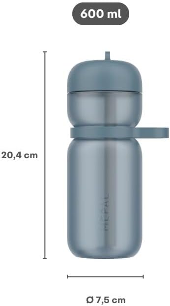 Bidon sportowy ze słomką Flip Active 600 ml Frost Blue 103003010400