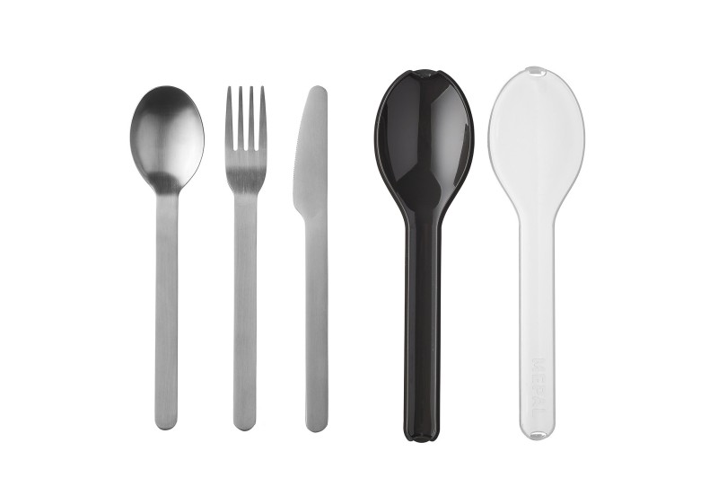 Zestaw 3-szt. sztućców Ellipse nordic black