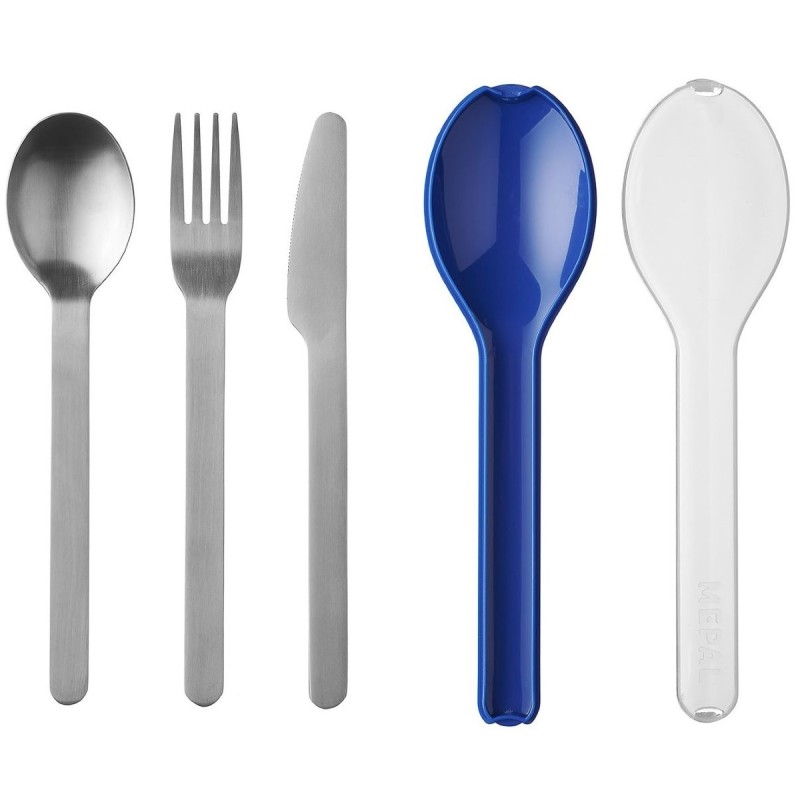 Zestaw 3-szt. sztućców Ellipse vivid blue
