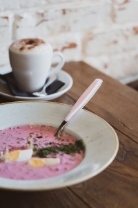 Komplet sztućców 24 szt. Diva różowy