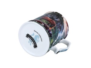 Carmani, porcelanowy kubek 450ml - Horses Coll., konie
