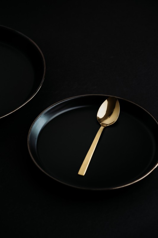 Łyżeczka do herbaty Piano gold 29057