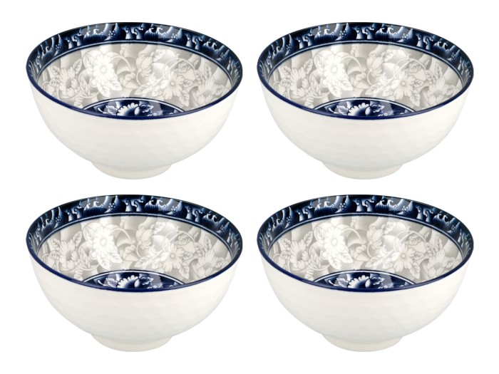 Kpl. 4 miseczek z porcelany, 11.5x6cm