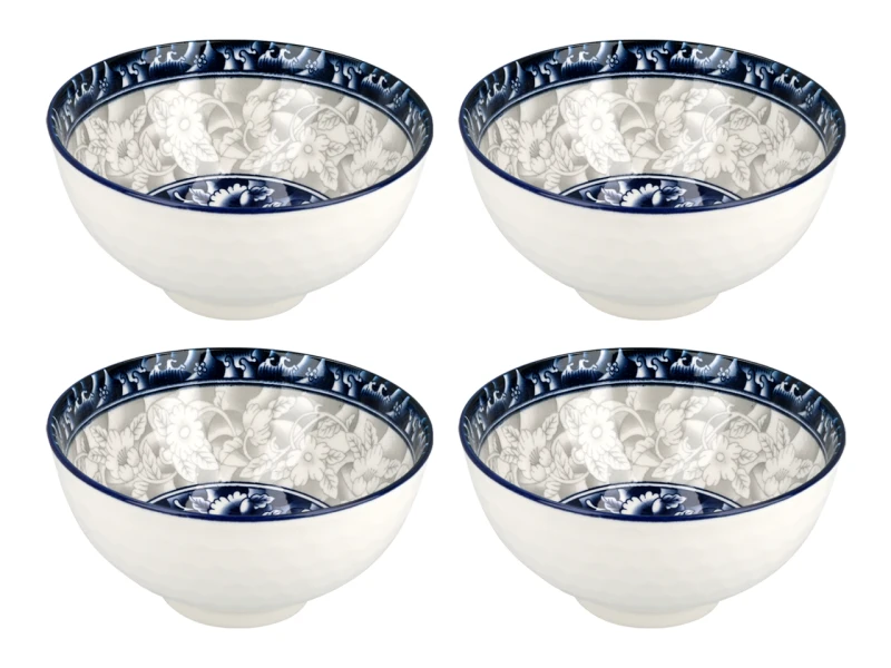 Kpl. 4 miseczek z porcelany, 11.5x6cm