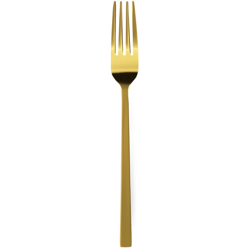 Widelec obiadowy Piano Shiny gold 3 sztuki zawieszka 30923