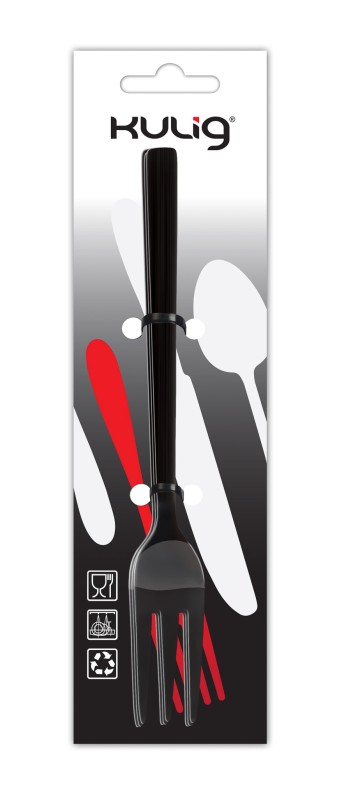 Widelczyk do ciasta Piano black 3 sztuki zawieszka 29538