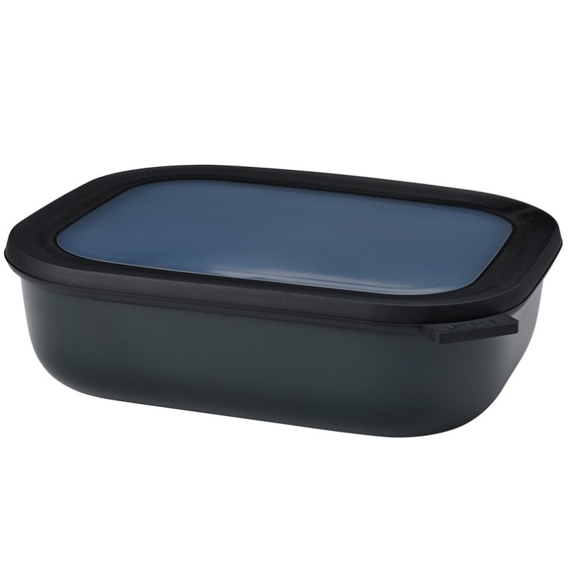 Miska Cirqula prostokątna 2000ml Nordic Black 106259041100