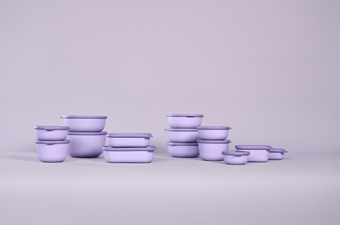 Miska Cirqula prostokątna 500ml Nordic Lilac 106251074600