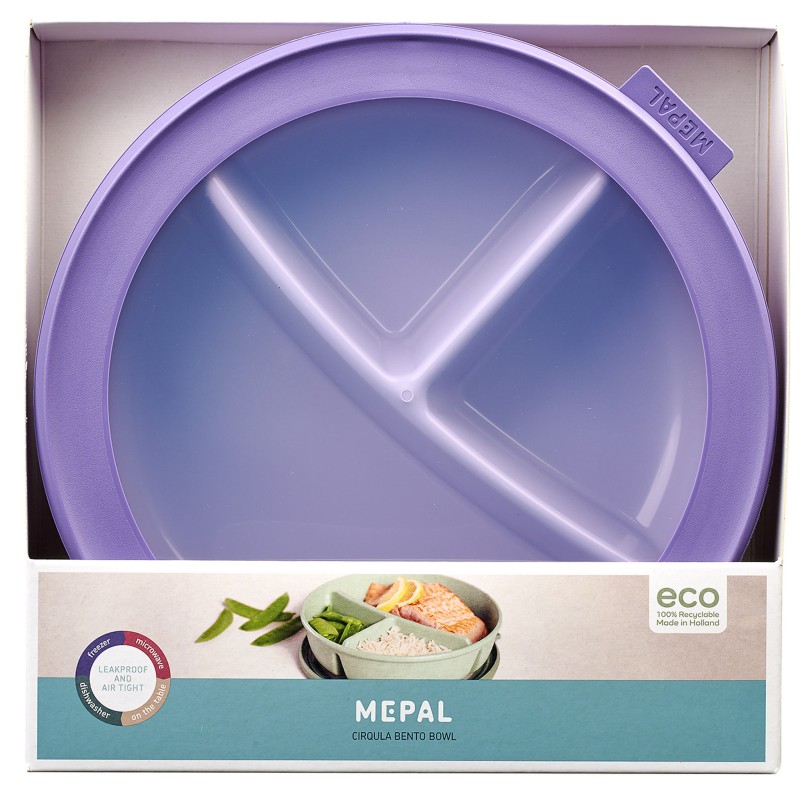 Miska Cirqula Bento 250 250 500 ml vivid lilac 106219074600
