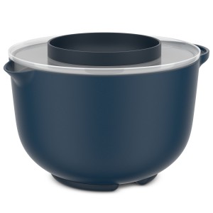 Miska do miksowania z pokrywą odporną na rozchlapywanie Chef It 3000 ml Navy 102306018100