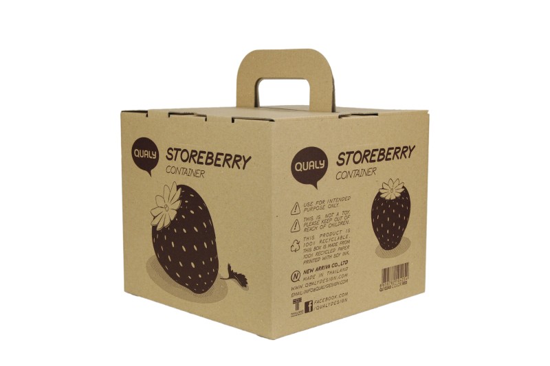 Pojemnik do przechowywania Storeberry czerwony 10243-RD