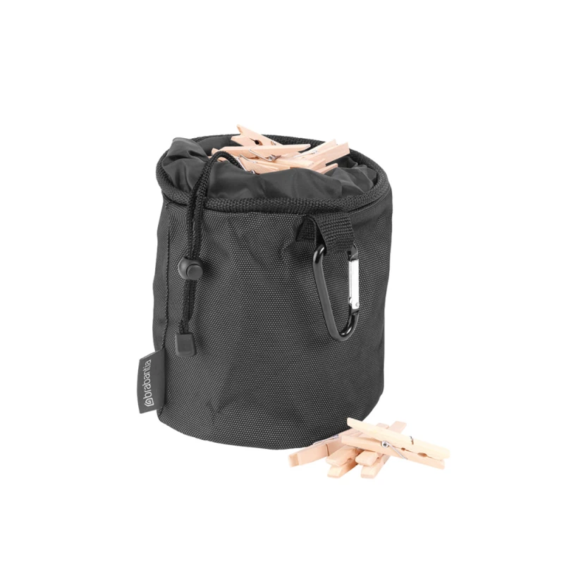 Pojemnik na klamerki Premium czarny 105760