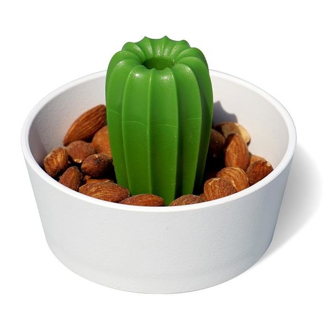 Miseczka na przekąski Cacnuts pomarańczowo-biała 10284-WH-GN