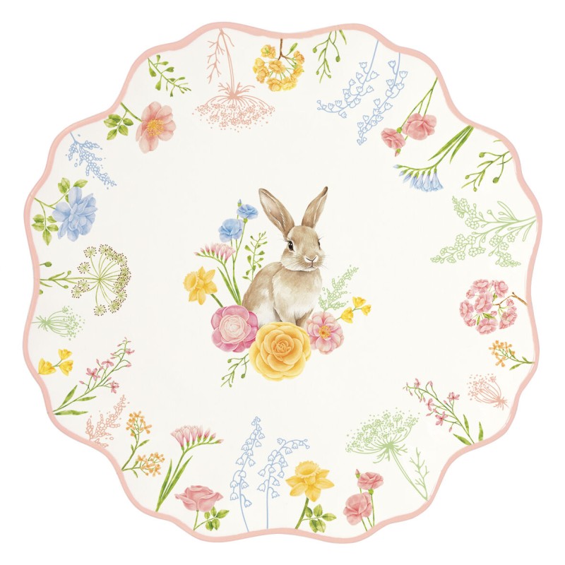 Easy Life/Nuova R2S, porcelanowy talerz przekąskowy 16cm - TRES JOLIE