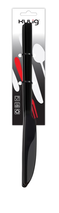 Nóż obiadowy Piano black 3 sztuki zawieszka 29460