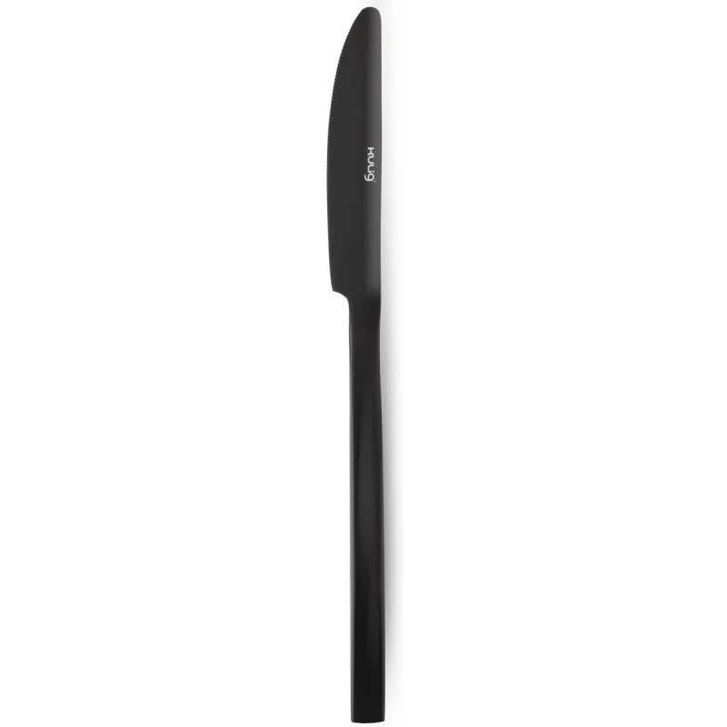 Nóż obiadowy Piano Shiny black 3 sztuki zawieszka 30862