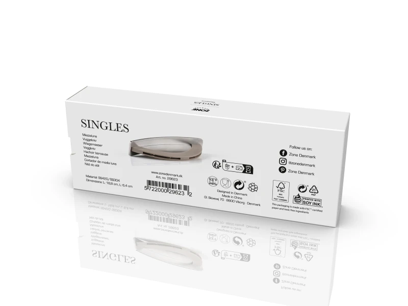 Nóż do siekania ziół Mezzaluna Singles 29623
