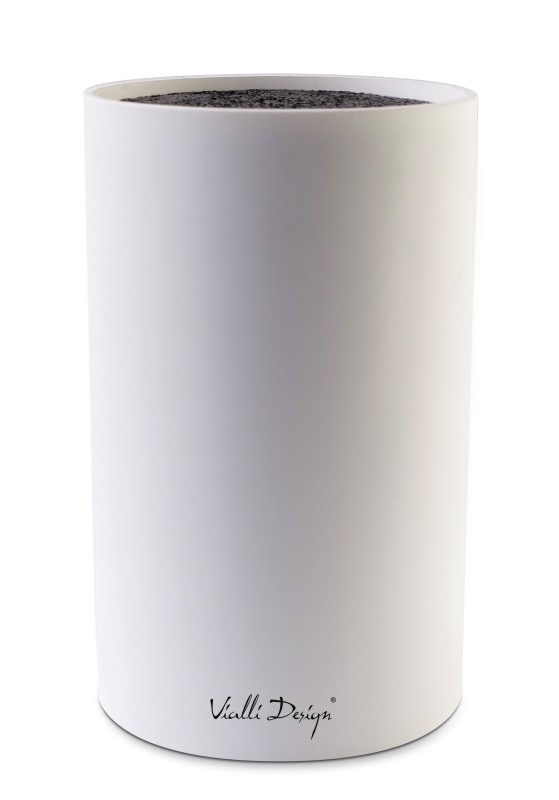 Stojak do noży Bianco biały 35787