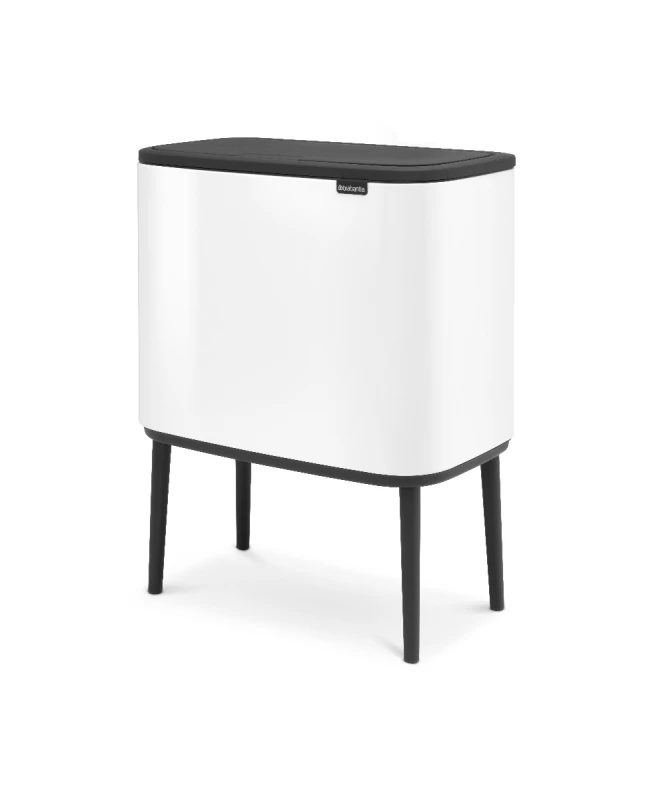 Kosz na śmieci Touch Bin Bo 11+23l biały 313547