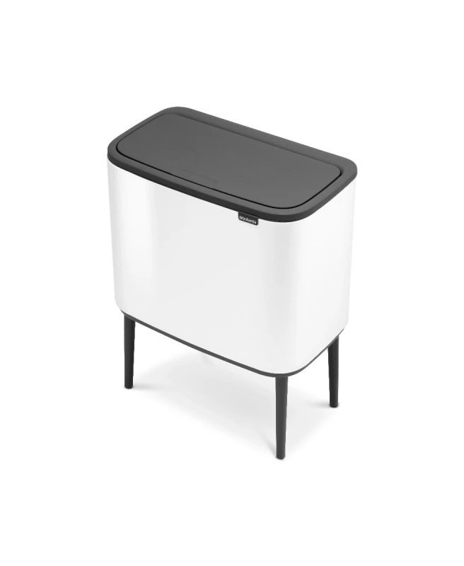 Kosz na śmieci Touch Bin Bo 11+23l biały 313547
