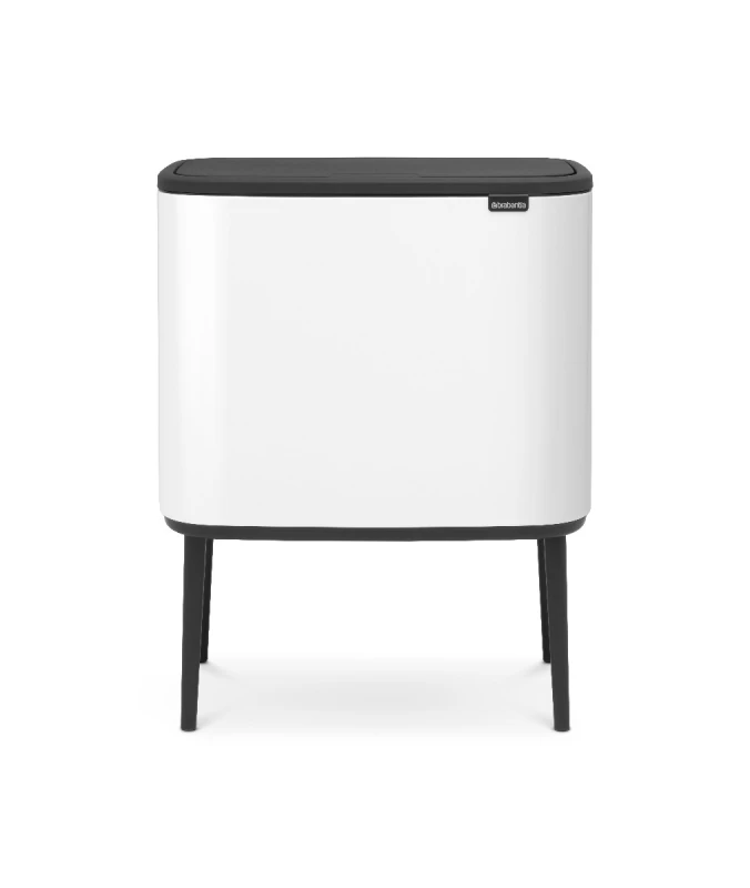 Kosz na śmieci Touch Bin Bo 11+23l biały 313547