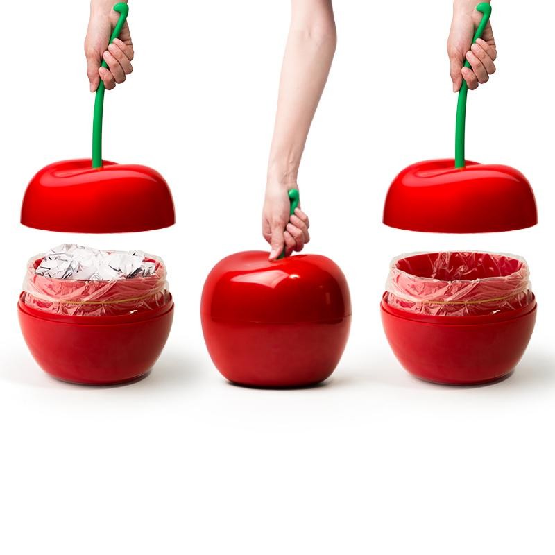 Kosz na śmieci Cherry 10128-RD