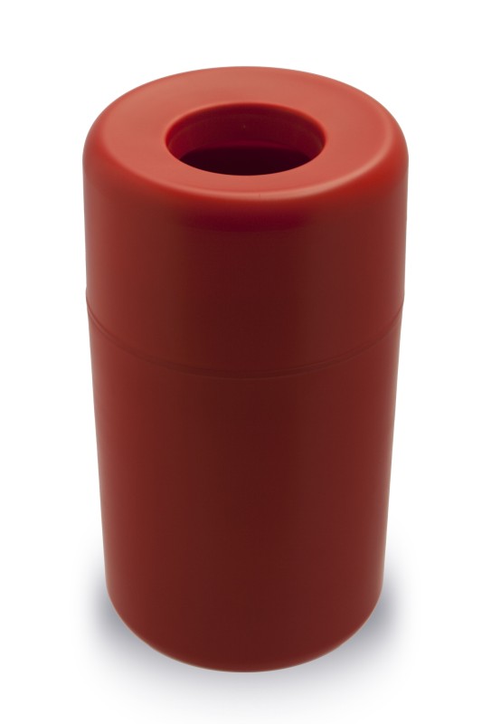 Kosz na śmieci Capsule Hole czerwony 10083-RD