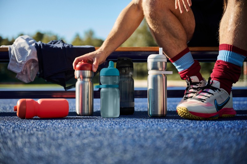 Butelka sportowa termiczna Twist Active 600 ml Mountain Red 103011073500