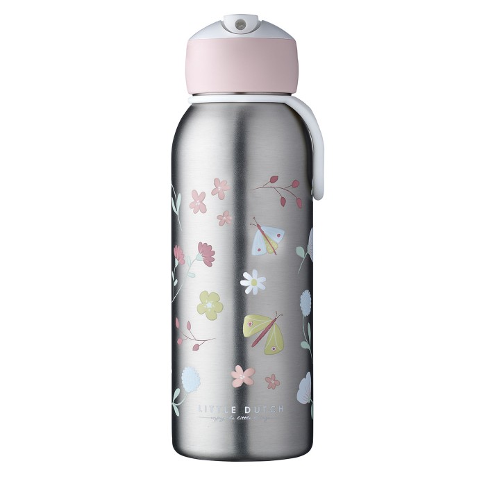 Butelka termiczna Flip-up Campus 350 ml Flowers &amp; butterflies 107458065243