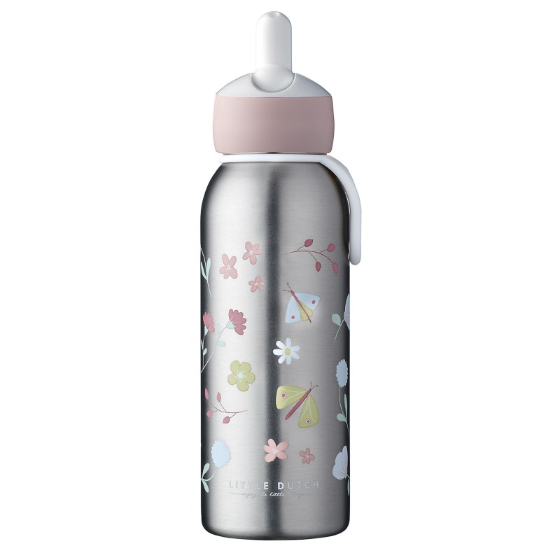 Butelka termiczna Flip-up Campus 350 ml Flowers &amp; butterflies 107458065243