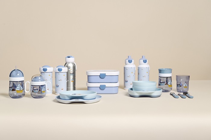 Butelka dla dzieci pop-up Campus 400ml Sailors Bay 107410065244