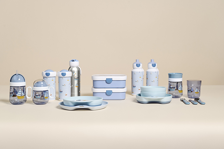 Butelka dla dzieci pop-up Campus 400ml Sailors Bay 107410065244