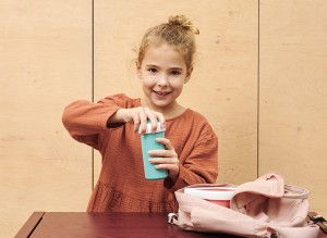 Butelka dla dzieci pop-up Campus 400ml Sailors Bay 107410065244