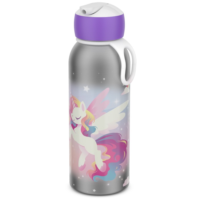 Butelka termiczna flip-up Campus 350 ml Unicorn Glow 107458065411